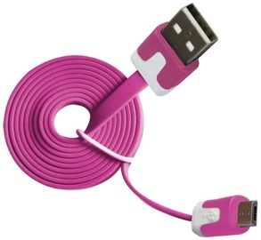 Vakoss Cable USB to USB-micro Pink 1m