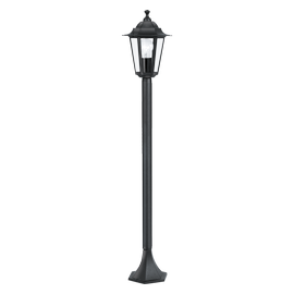 Vabalt seisev välisvalgusti Eglo Laterna 4, 60W, E27, IP44, must