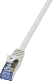 Juhe Logilink Patch Cable CAT 6A 10G S/FTP PrimeLine 0.25m Grey