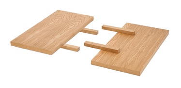 Halmar Table Extension Apex And Radus MDF/Venner 90/45cm Oak