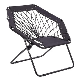 Halmar Widget Folding Garden Chair Black