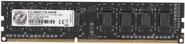 Оперативная память (RAM) G.SKILL F3-1600C11S-4GNS, DDR3, 4 GB, 1600 MHz