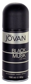 Jovan Black Musk Men Deodorant Body Spray 150ml