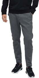 Audimas Mens Cotton Tapered Fit Sweatpants Grey 184/L
