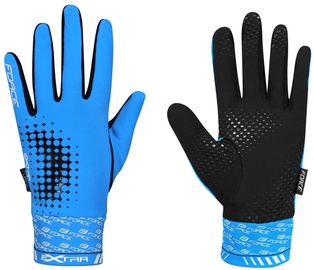 Force Extra 17 Full Gloves Blue Black XXL