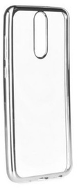 Mocco Electro Jelly Back Case For Huawei Mate 10 Lite Transparent/Silver