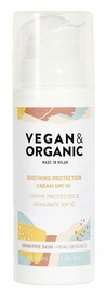 Sejas krēms Vegan & Organic Soothing Protection Cream SPF10, 50 ml