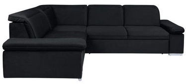 Угловой диван Black Red White Darby Black, 268 x 218 x 94 см