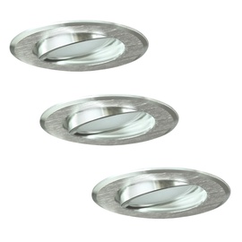 Süvisvalgusti LED 3in1 Hõbe 3.5W 3tk