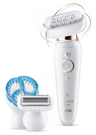 Epilaator Braun SES9010, kuldne/valge