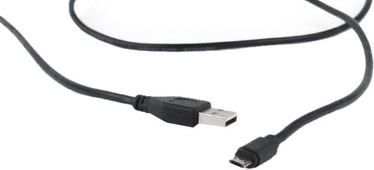 Адаптер Gembird USB to MicroUSB USB 2.0 male, Micro USB, 1.8 м, черный