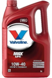 Машинное масло Valvoline 10W - 40, синтетический, для легкового автомобиля, 5 л