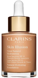 Tonuojantis kremas Clarins Skin Illusion Natural Hydrating SFP15 108.5 Cashew, 30 ml