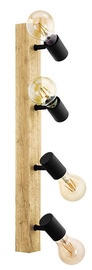 Eglo Townshend 3 Spotlight 4x60W E27 Brown/Black