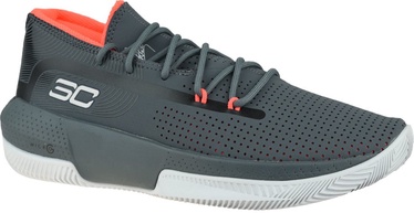 Under Armour Mens SC 3ZER0 III Basketball Shoes 3022048-102 Grey 47