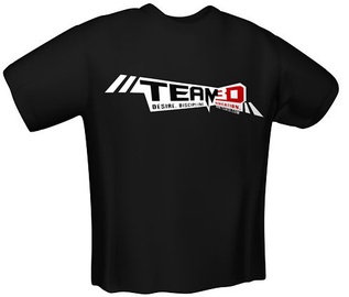 GamersWear Team3D T-Shirt Black XL