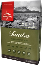 Сухой корм для кошек Orijen Tundra, дичь/мясо утки, 1.8 кг