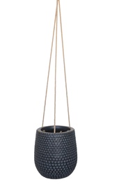 Lillepott LT14665R-A+LT8039 P190, antratsiit, 220 mm x 220 mm x 220 mm, riputatav
