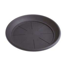 Поддон для вазона PlastiCotto Plastic Saucer Siena 39cm Dark Grey