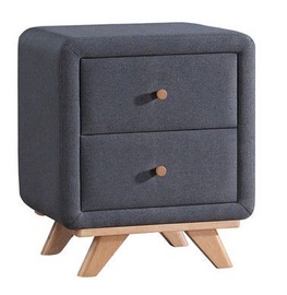 Naktinis staliukas Signal Meble Melissa Dark Grey