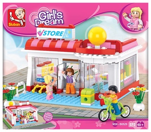 Konstruktorius Sluban Girls Dream Supermarket M38-B0529, 289 vnt.