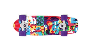 Riedlentė Street Surfing Cruiser Kicktail 28" Comics