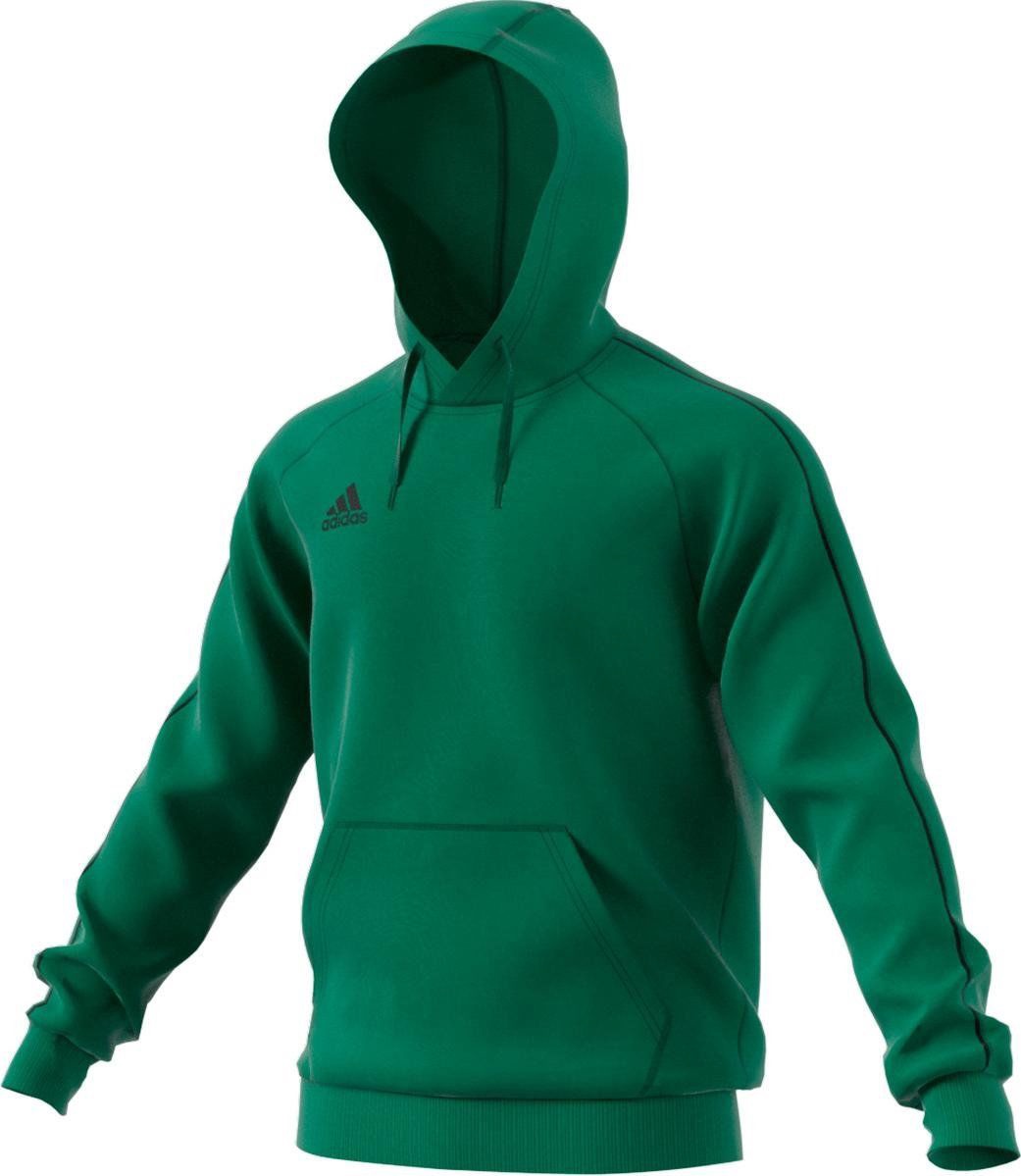 adidas black and green hoodie