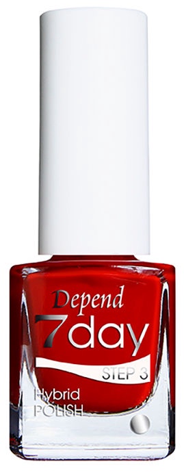 Hibrīdas nagu laka Depend Bulletproof Love, 5 ml