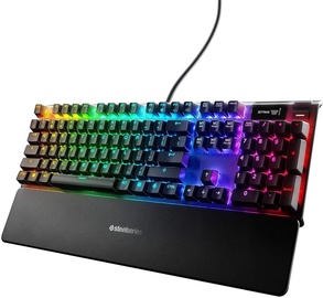 Klaviatūra Steelseries Apex Pro OmniPoint Adjustable NO, melna