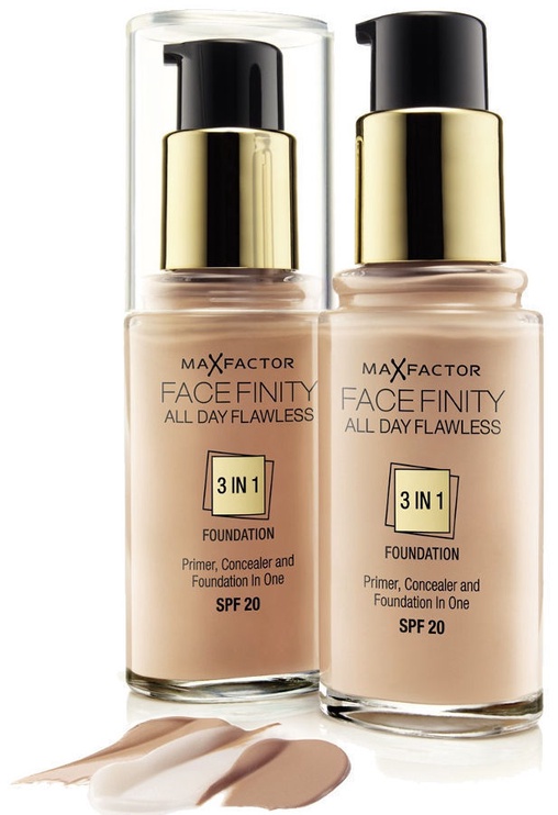 Tonuojantis kremas Max Factor Face Finity All Day Flawless 3in1 90 Toffee, 30 ml
