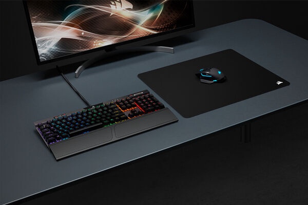 corsair keyboard and mouse pad