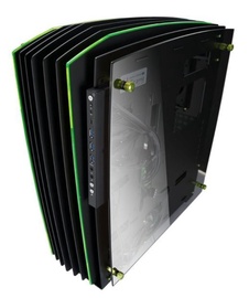 In Win H-Frame Big Tower Black/Green