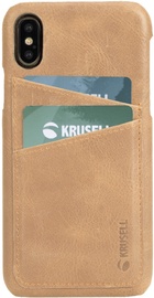 Krusell Sunne 2 Card Back Case For Apple iPhone X/XS Nude