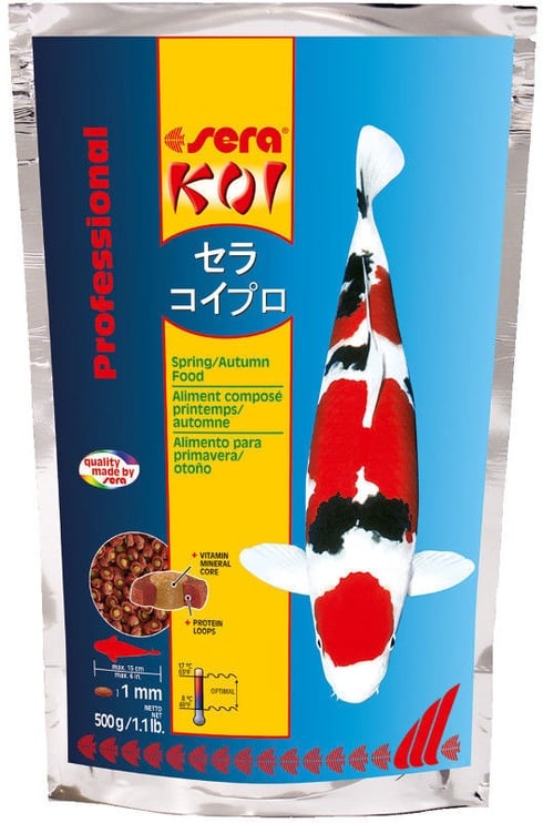Barība zivīm Sera KOI Professional Spring/Autumn Food 500g