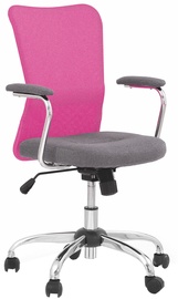 Bērnu krēsls Andy, rozā/pelēka, 410 mm x 870 mm