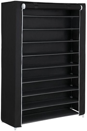 Apavu plaukts Songmics, melna, 1000x280x1620 mm