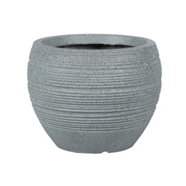Keraamiline õuepott NDT Tampa, hall, 37 x 29 cm