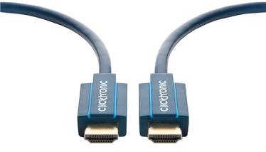 Clicktronic Cable HDMI To HDMI 3m Blue