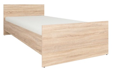 Lova Black Red White Nepo Sonoma Oak, 90 x 200 cm