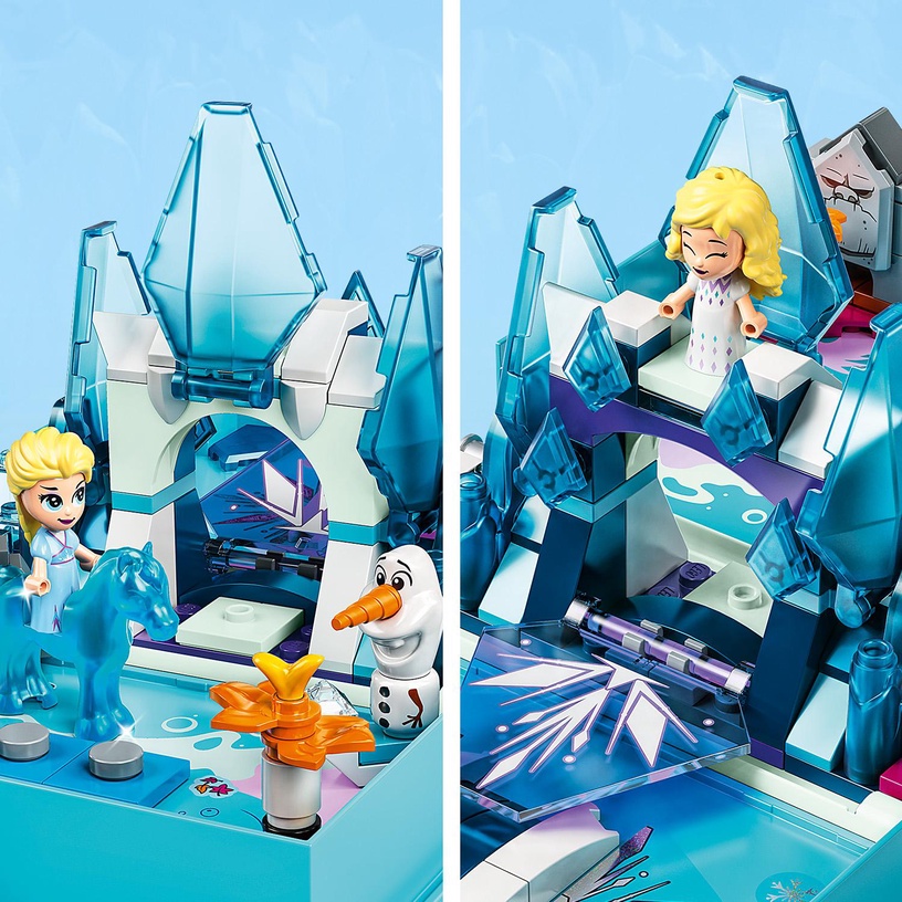 Konstruktors LEGO | Disney Princess™ Elzas un Noka piedzīvojumu pasaku grāmata 43189, 125 gab.