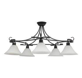 Griestu lampa Nowodvorski Flores 3528 5x60W E27 41x81cm