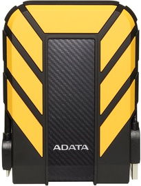 Cietais disks Adata HD710 Pro, HDD, 2 TB, dzeltena
