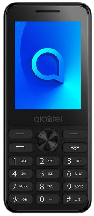 Mobilais telefons Alcatel 2003D, melna, 4MB/4MB