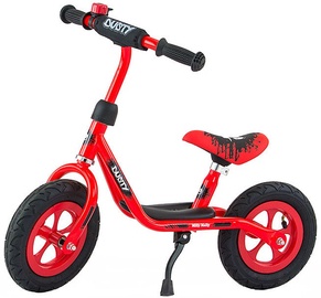 Vaikiškas dviratis Milly Mally Dusty 10'' Balance Bike Red 3272