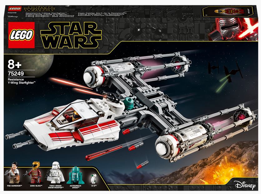 lego star wars y wing fighter