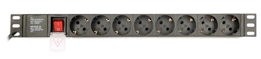 Удлинитель Gembird EG-PDU-014-C14, 3 м, 250 В