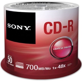 Sony CD-R 700MB 48x 50pcs