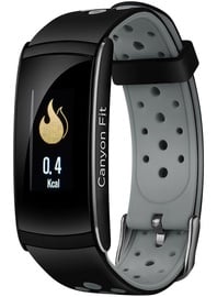 Nutikäevõru Canyon Colourful Fitness Band, must/hall