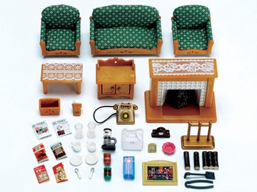 Epoch Sylvanian Families Deluxe Living Room Set 2959