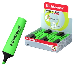 ErichKrause Visioline Highlighter V-12 10pcs Green